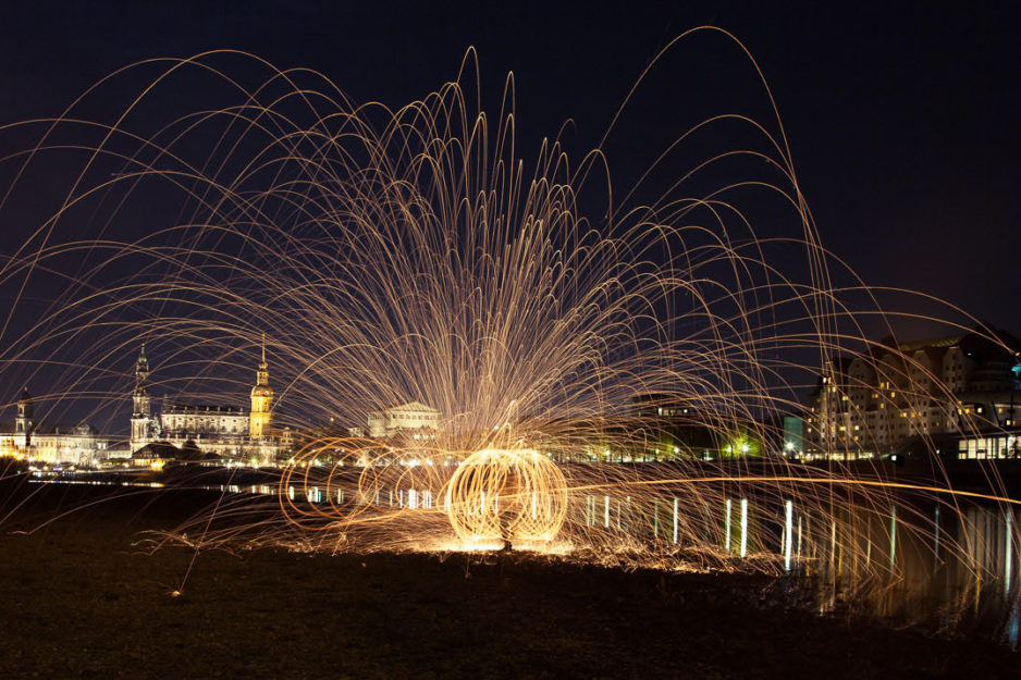 Lichtmalerei Photowalk Dresden