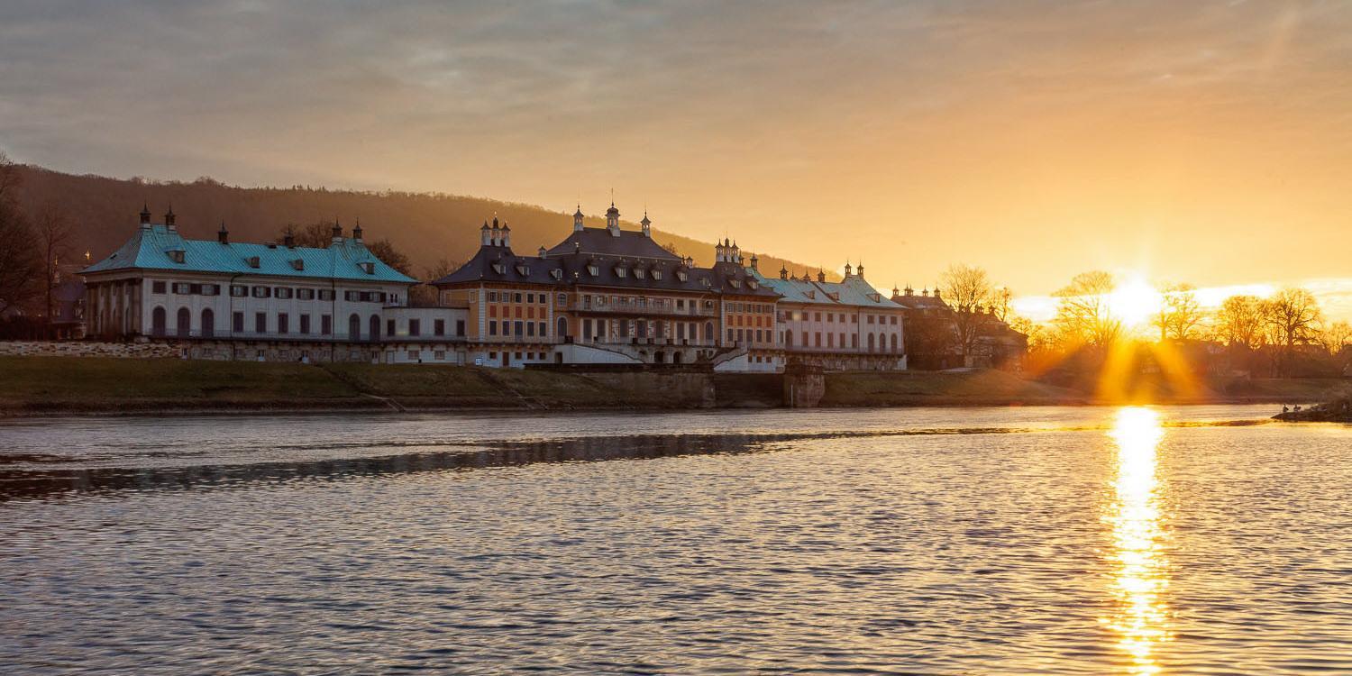 Sonnenaufgang Pillnitz Sonnenaufgang über Pillnitz.